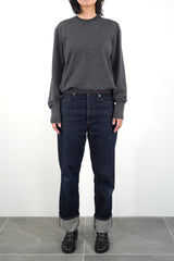 High-gauge Plain St Crewneck PO (WK324-MPO01-07)