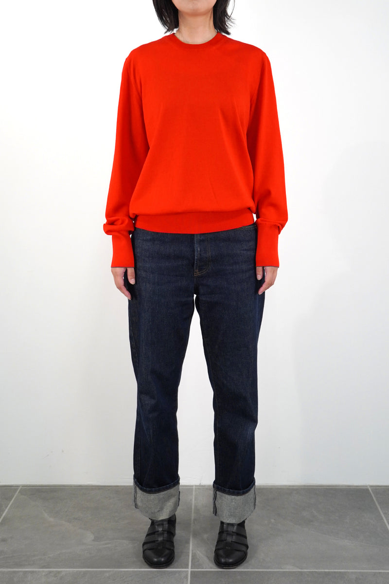 High-gauge Plain St Crewneck PO (WK324-MPO01-15)