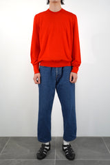 High-gauge Plain St Crewneck PO (WK324-MPO01-15)