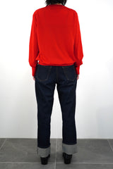 High-gauge Plain St Crewneck PO (WK324-MPO01-15)