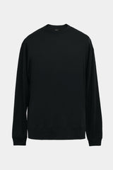 L/S OVERSIZED T-SHIRT (WJ501-MCS03-09) / BLACK