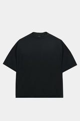 S/S WIDE FIT T-SHIRT (WJ501-MCS02-09) / BLACK