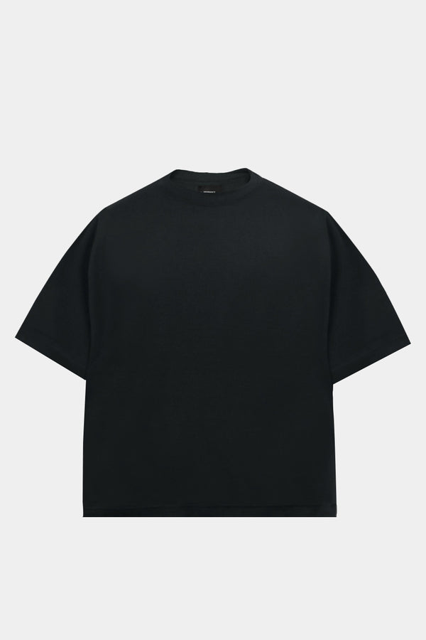 S/S WIDE FIT T-SHIRT (WJ501-MCS02-09) / BLACK