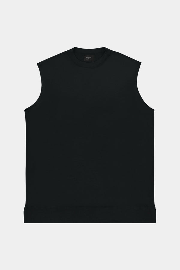 SLEEVELESS PULLOVER (WJ501-MCS05-09) / BLACK