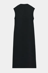 SLEEVELESS DRESS (WJ501-MCS21) / BLACK