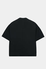 S/S WIDE FIT T-SHIRT (WJ501-MCS02-09) / BLACK