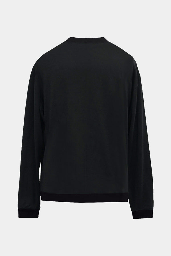 V-NECK CARDIGAN (WJ501-MCS12-09) / BLACK