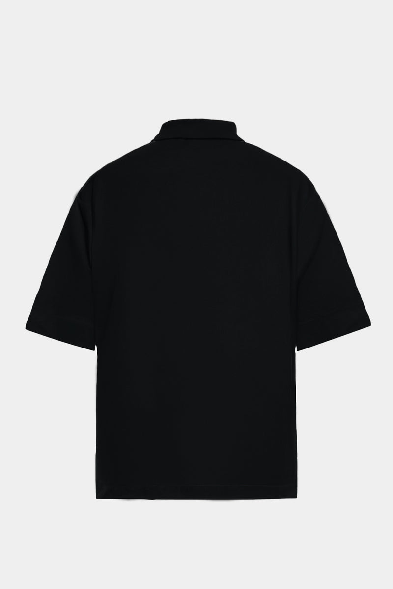 S/S POLO-SHIRT (WJ501-MCS04-09) / BLACK