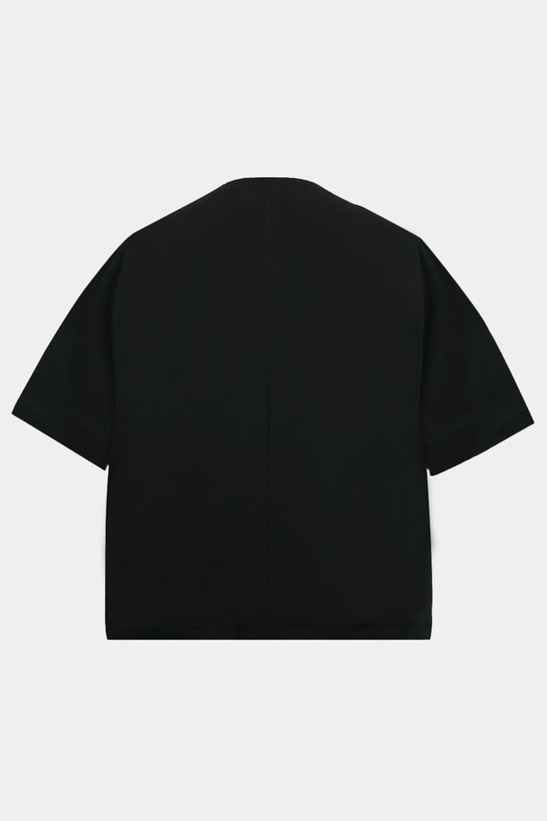 S/S OVERSIZED POCKET T-SHIRT (WJ501-MCS01) / BLACK