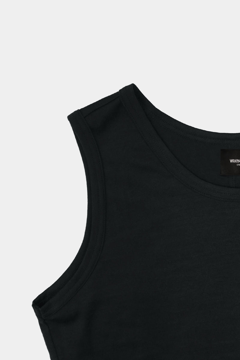 TANKTOP DRESS(WJ501-MCS20) / BLACK