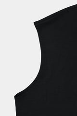 SLEEVELESS PULLOVER (WJ501-MCS05-09) / BLACK