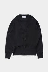 HIGHGAUGE MILANO RIB CARDIGAN(CA125-LCD01) / BLACK