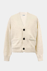 low-gauge knit L/S short cardigan(PU301-MCD01) / Ivory