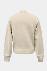 low-gauge knit L/S short cardigan(PU301-MCD01) / Ivory