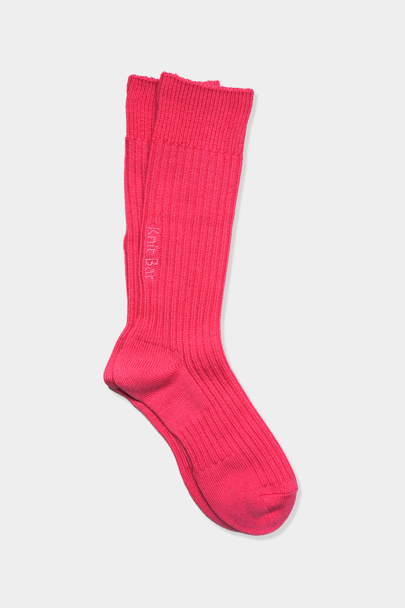 RIB SOX(TKB501-S001) / PINK