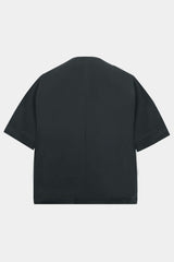 S/S OVERSIZED POCKET T-SHIRT (WJ501-MCS01) / CHARCOAL