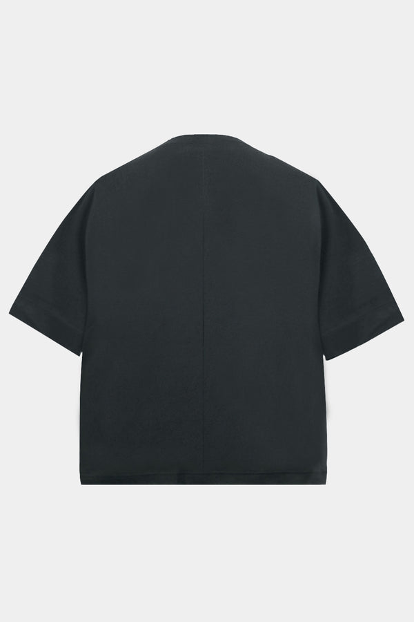 S/S OVERSIZED POCKET T-SHIRT (WJ501-MCS01) / CHARCOAL