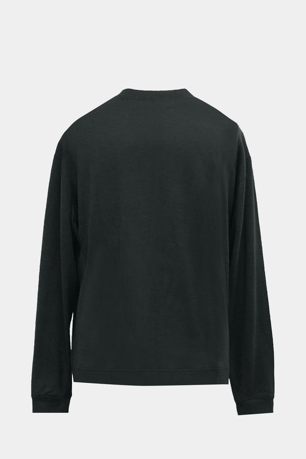 BUTTON-LESS CARDIGAN (WJ501-MCS10) / CHARCOAL