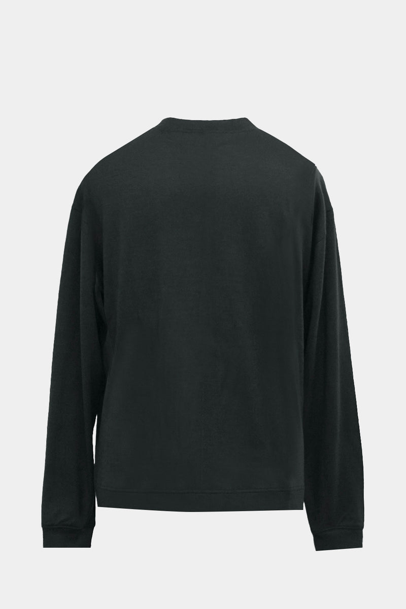 BUTTON-LESS CARDIGAN (WJ501-MCS10) / CHARCOAL