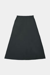 FLEAR MAXI SKIRT (WJ501-MCS18) / CHARCOAL