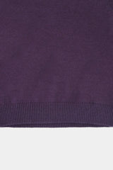 low-gauge knit L/S U-neck PO(PU325-MPO04)  / Purple