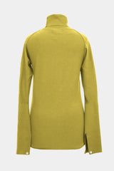 High-gauge High-neck Bell-sleeves PO (WK325-LPO01-YELLOW)