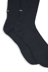 Wool Long Rib Socks (UM501-MSO01)