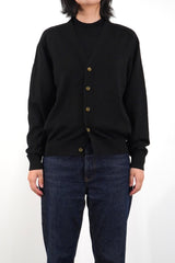 12GG V NECK CARDIGAN (UM302-UCD12-BLK)