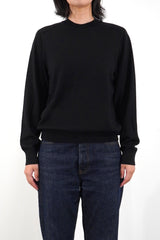 12GG CREW NECK PULLOVER (UM302-UPO12-BLK)