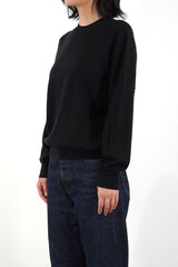 12GG CREW NECK PULLOVER (UM302-UPO12-BLK)