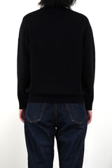 7GG CREW NECK PULLOVER (UM302-UPO07-BLK)