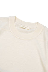 16GG Wool Linen Crew Neck Pullover (UM101-UPO16) / OFF WHITE