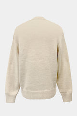 low-gauge knit L/S U-neck PO(PU325-MPO04) / Ivory