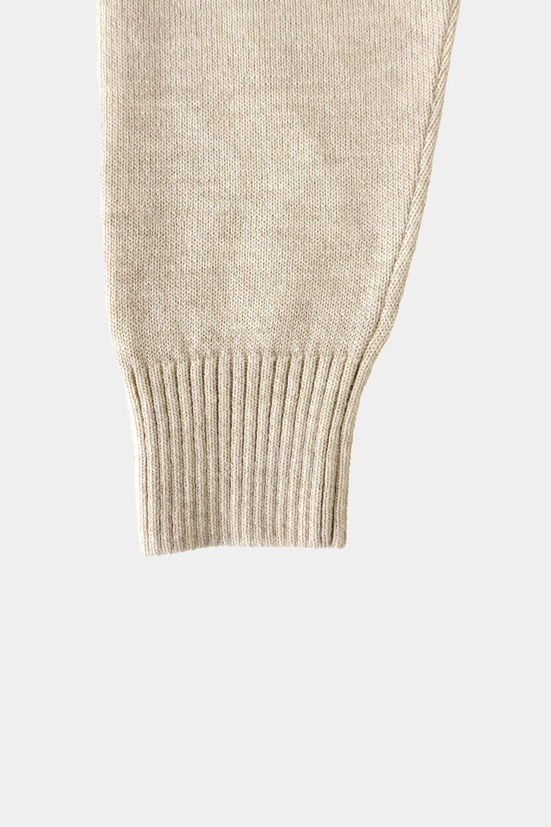 low-gauge knit L/S U-neck PO(PU325-MPO04) / Ivory