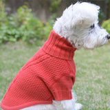 【DOG ACCESSORIES】 CABLE KNIT