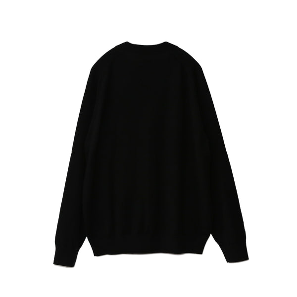 12GG V NECK CARDIGAN (UM302-UCD12-BLK)