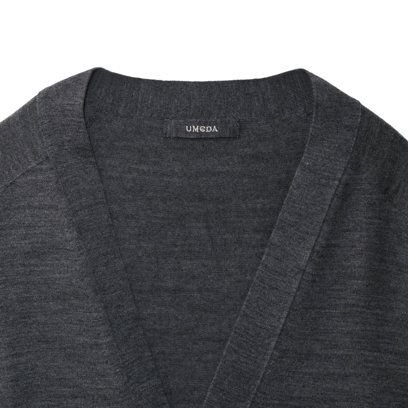 16GG V NECK CARDIGAN (UM302-UCD16-GRY) – the-knitbar.com