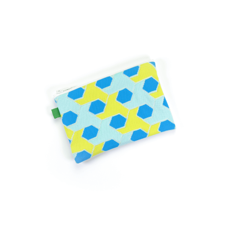【DOG ACCESSORIES】 COLORFUL TILE POUCH
