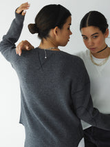 【WOMENS】 CASHMERE THERMAL CREWNECK PULLOVER WOMEN'S